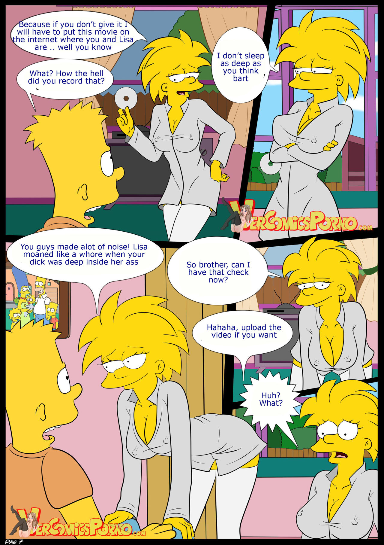 Los Simpsons: Viejas Costumbres 2: La Seduccion page 8 full