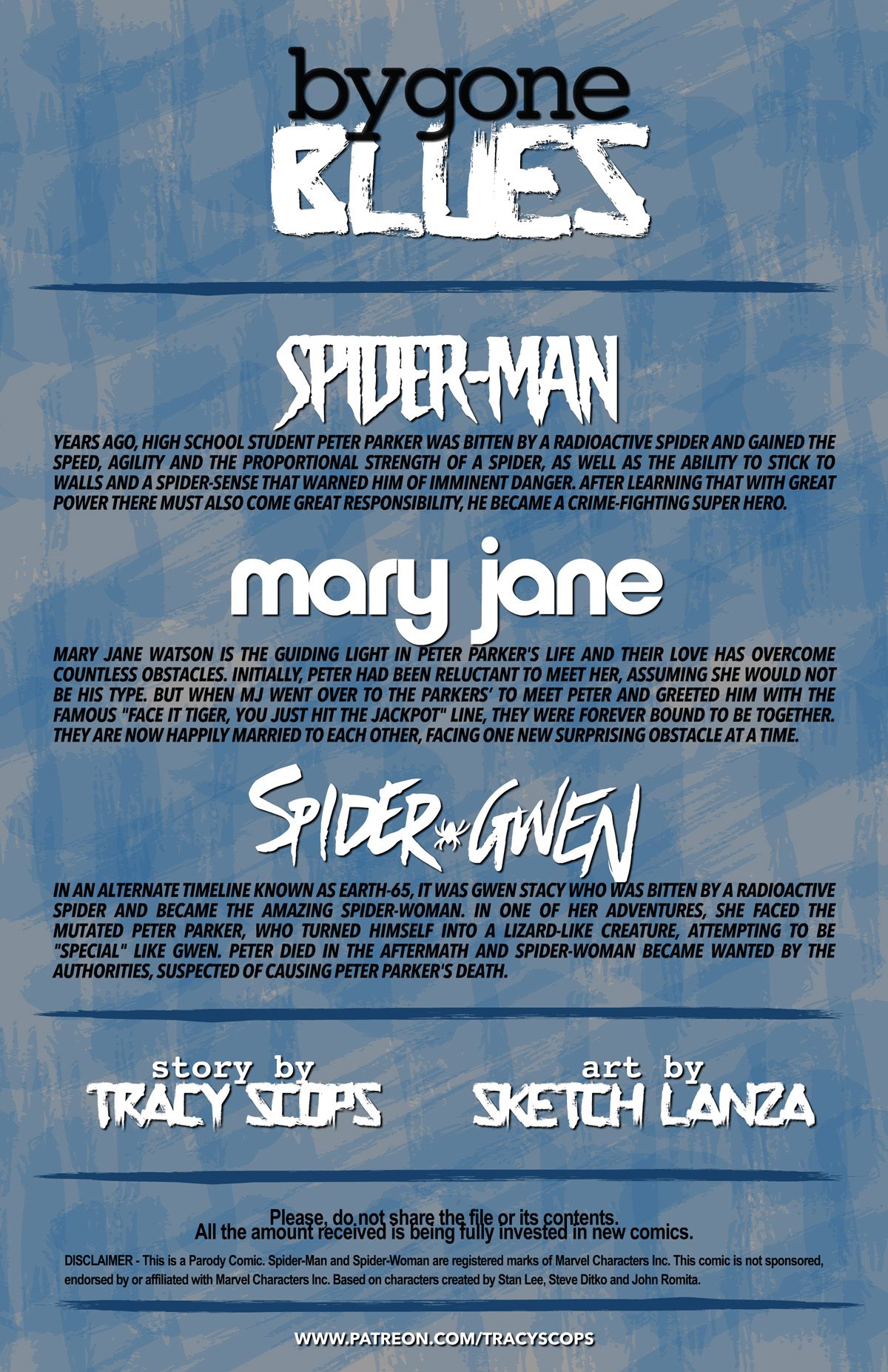 Bygone Blues page 2 full