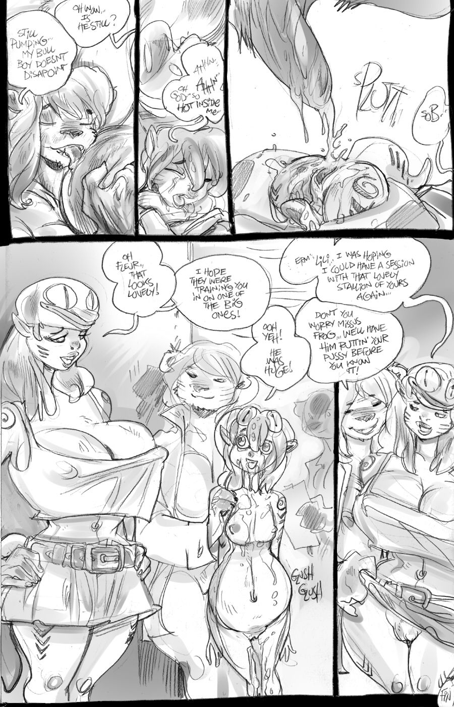 Fleur and the Bull page 8 full