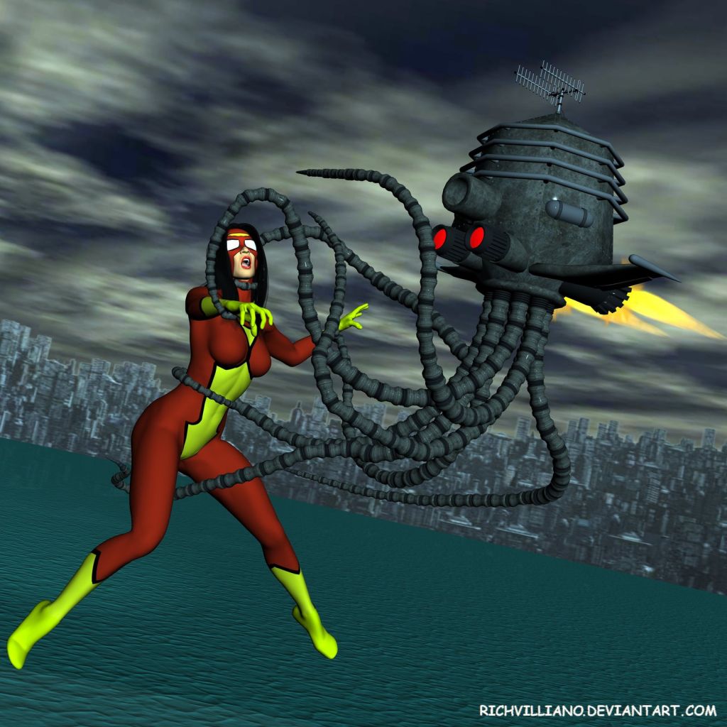 Defeated Superheroines page 4 full
