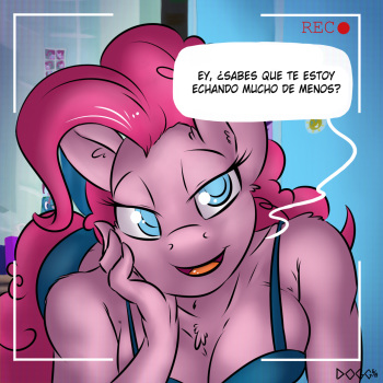 Web Caming with Pinkie  LKNOFAnsub cover