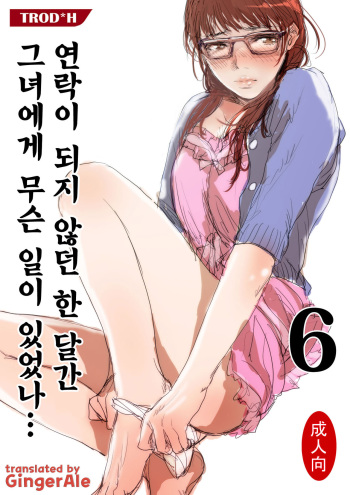 Renraku Tore nakatta 1-kkagetsukan Kanojo ni Nani ga Atta no ka... 6 cover