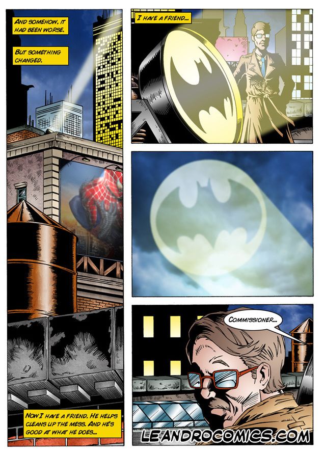 Batman Interrogates Catwoman page 3 full