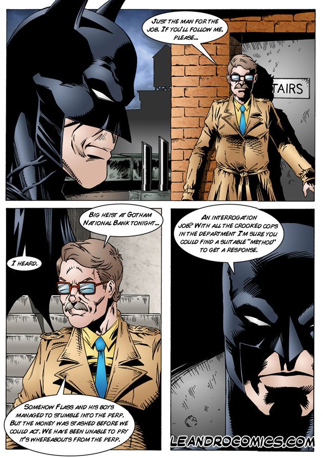 Batman Interrogates Catwoman page 5 full