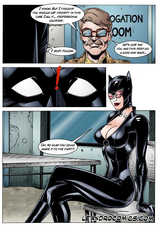 Batman Interrogates Catwoman page 6 full