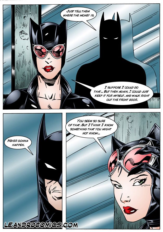 Batman Interrogates Catwoman page 8 full