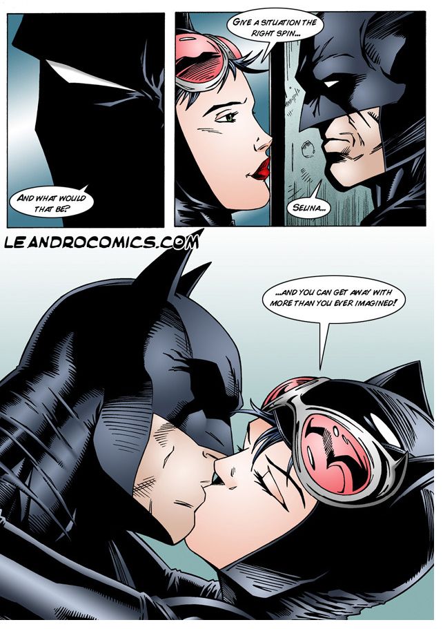 Batman Interrogates Catwoman page 9 full