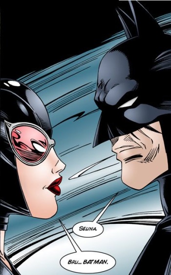 Batman Interrogates Catwoman cover
