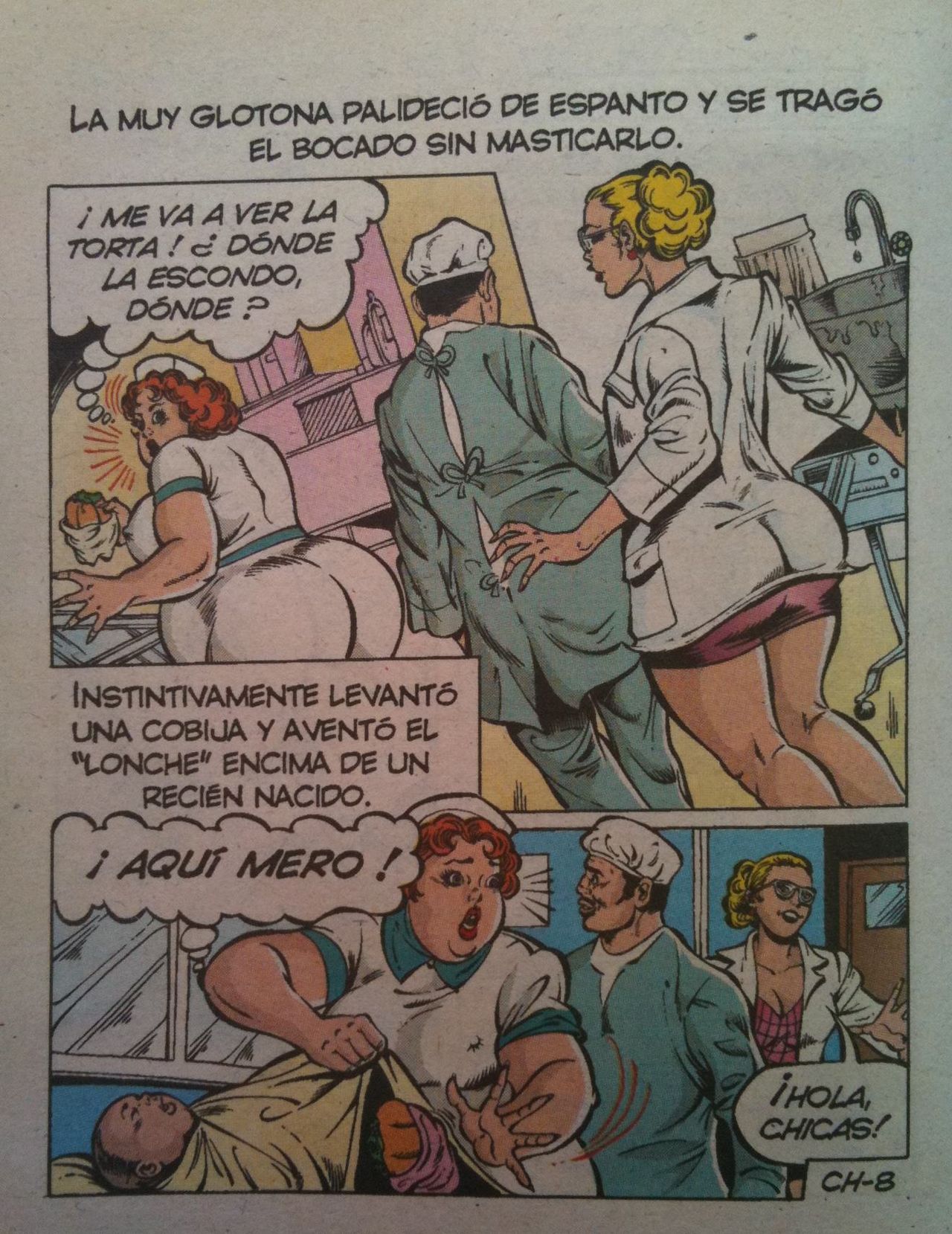Las Chambeadoras 085 page 9 full