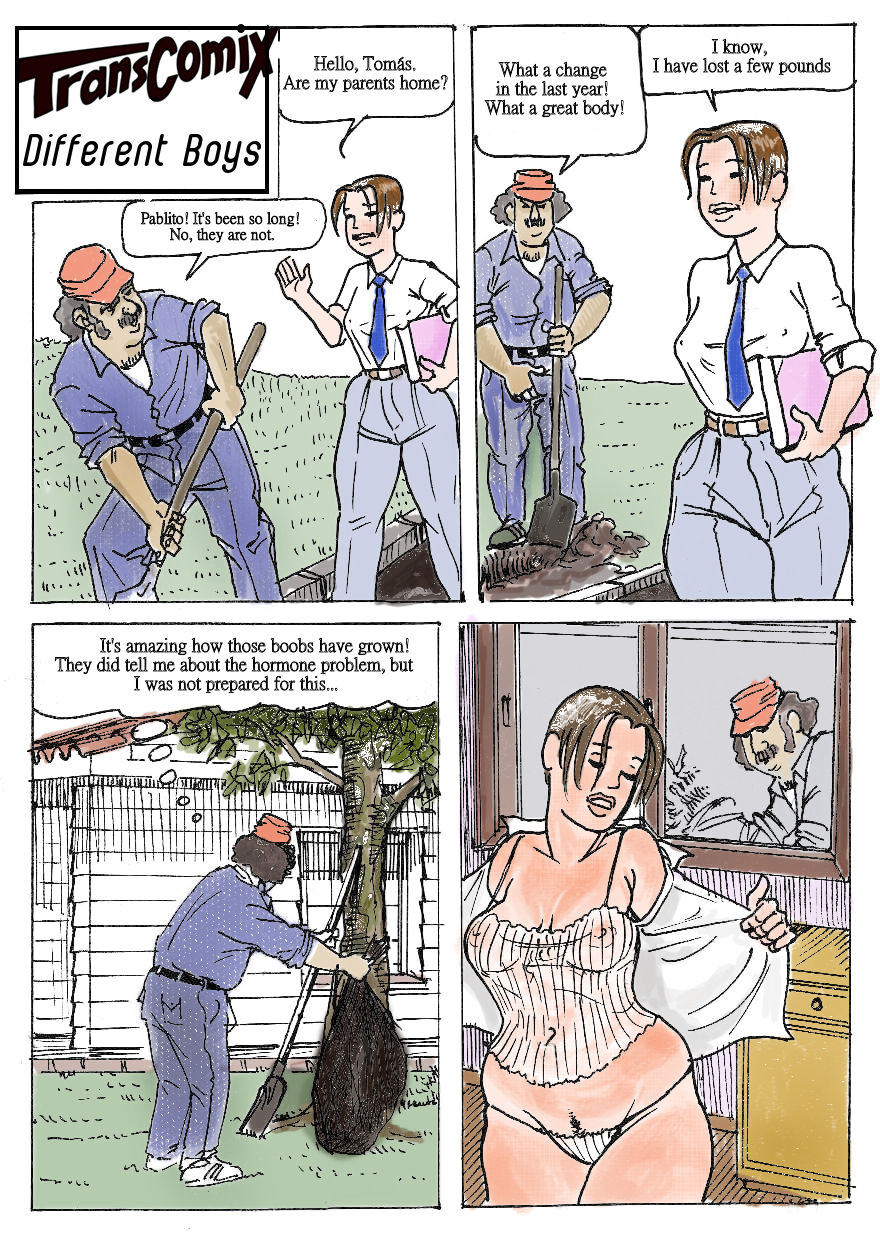 Chicos Diferentes | Different Boys page 1 full