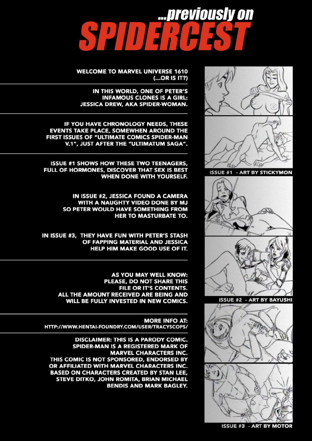 Ultimate Spider-Man XXX 4 - Spidercest - warm kitty, soft kitty page 2 full