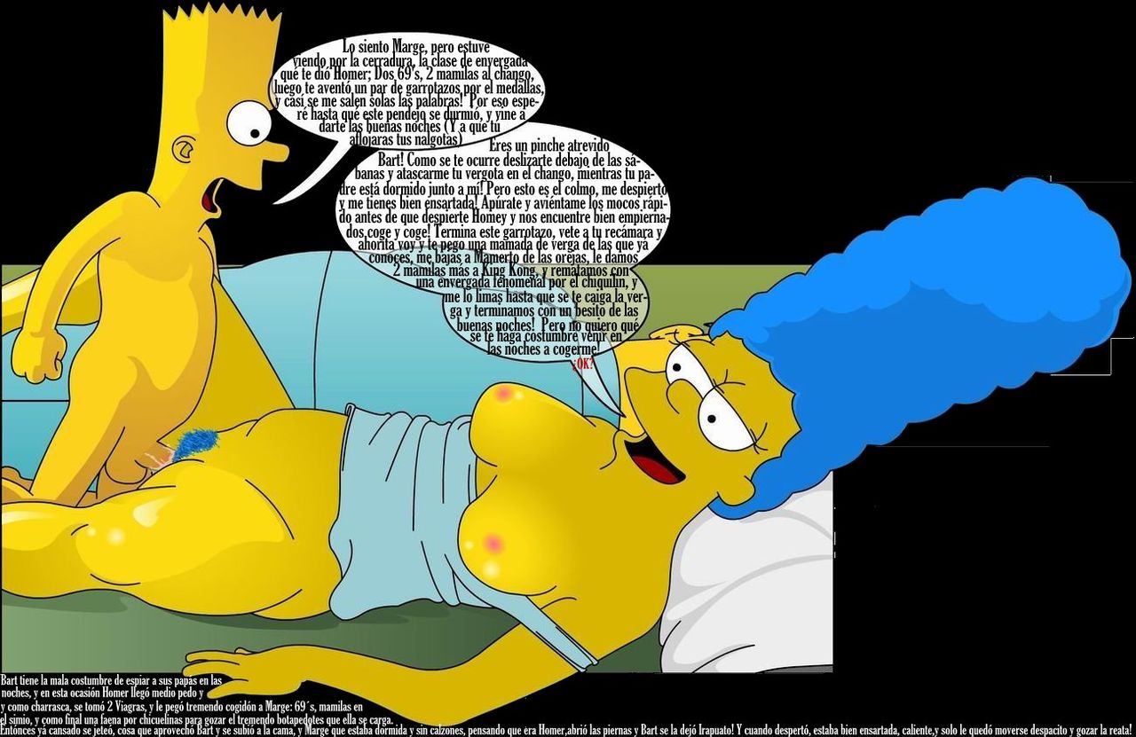 Marge Simpson  Español page 1 full