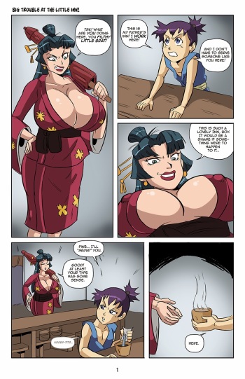 Big Trouble at the Little Inn cover
