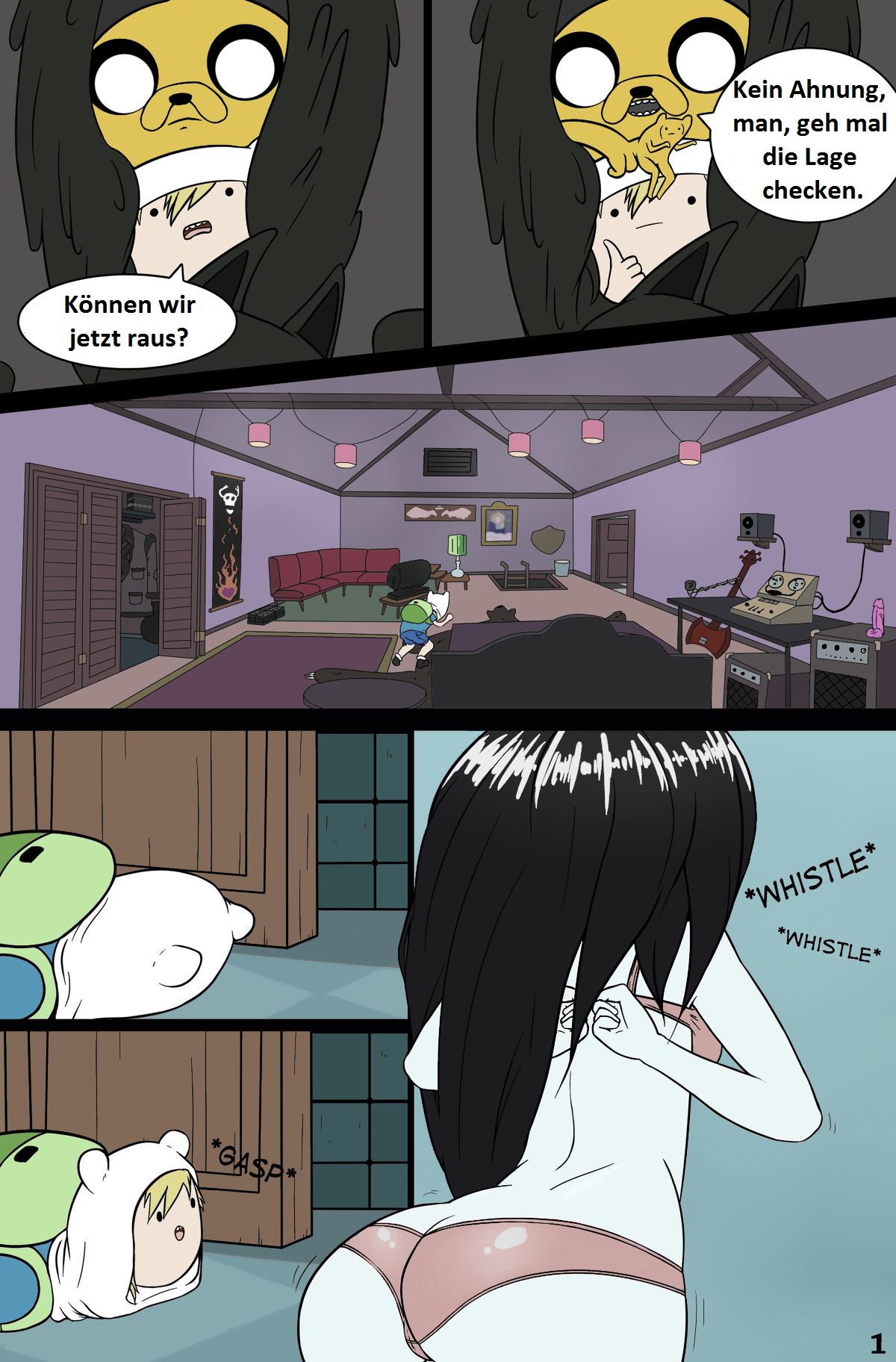 MisAdventure Time Issue #1 - Marceline's Closet page 3 full