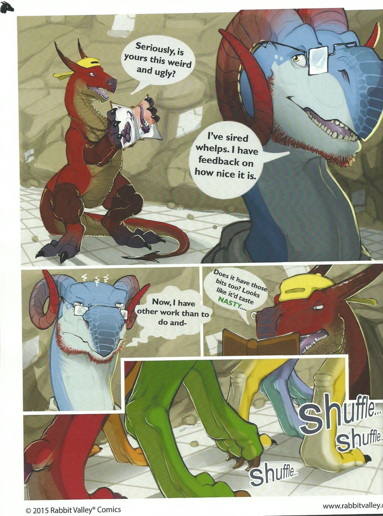 Dragon's Hoard volume 5 page 6 full