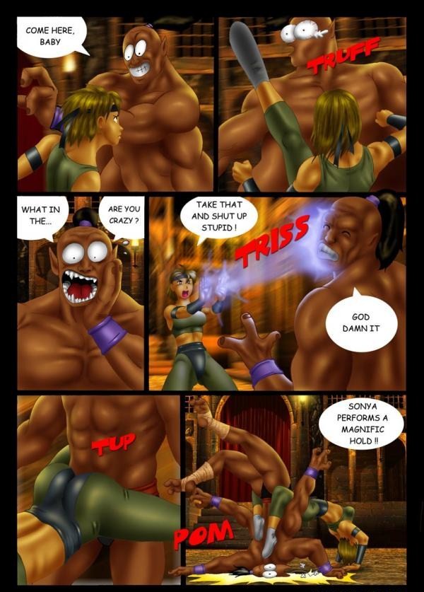 Goro VS Sonya page 2 full