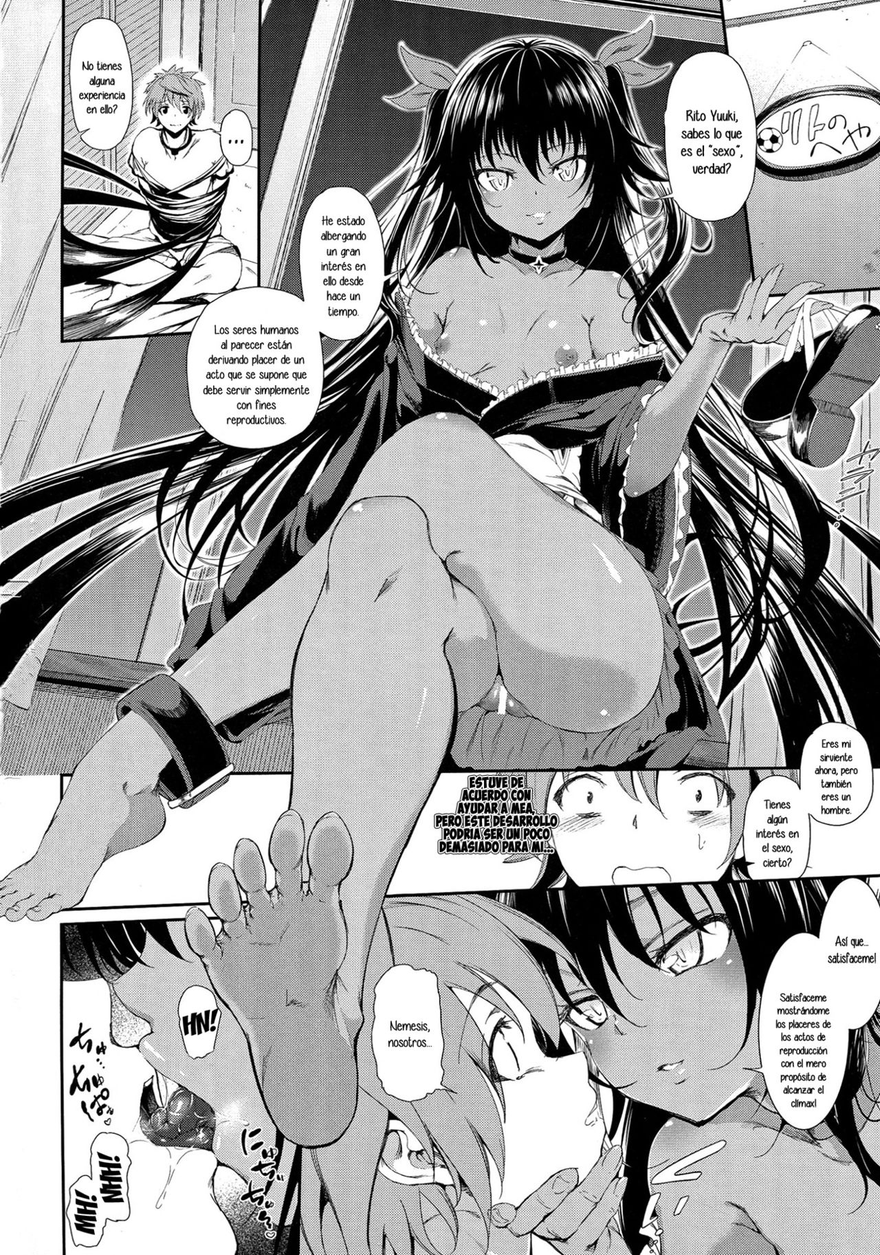 Welcome to Black Harem ~Gebokuka Shippai~ | Bienvenido al Black Harem- Intento de Sirviente page 5 full