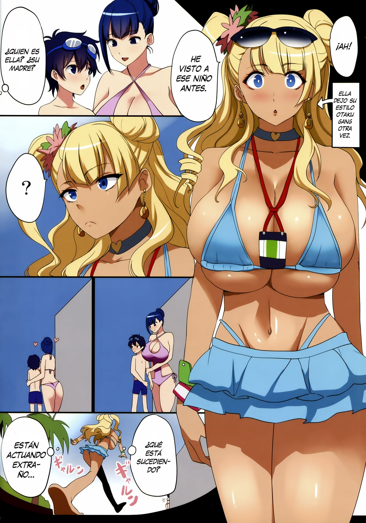 Kyonyuu Gal wa Kawaii Otokonoko ni Yowaitte Hontou desu ka? page 2 full