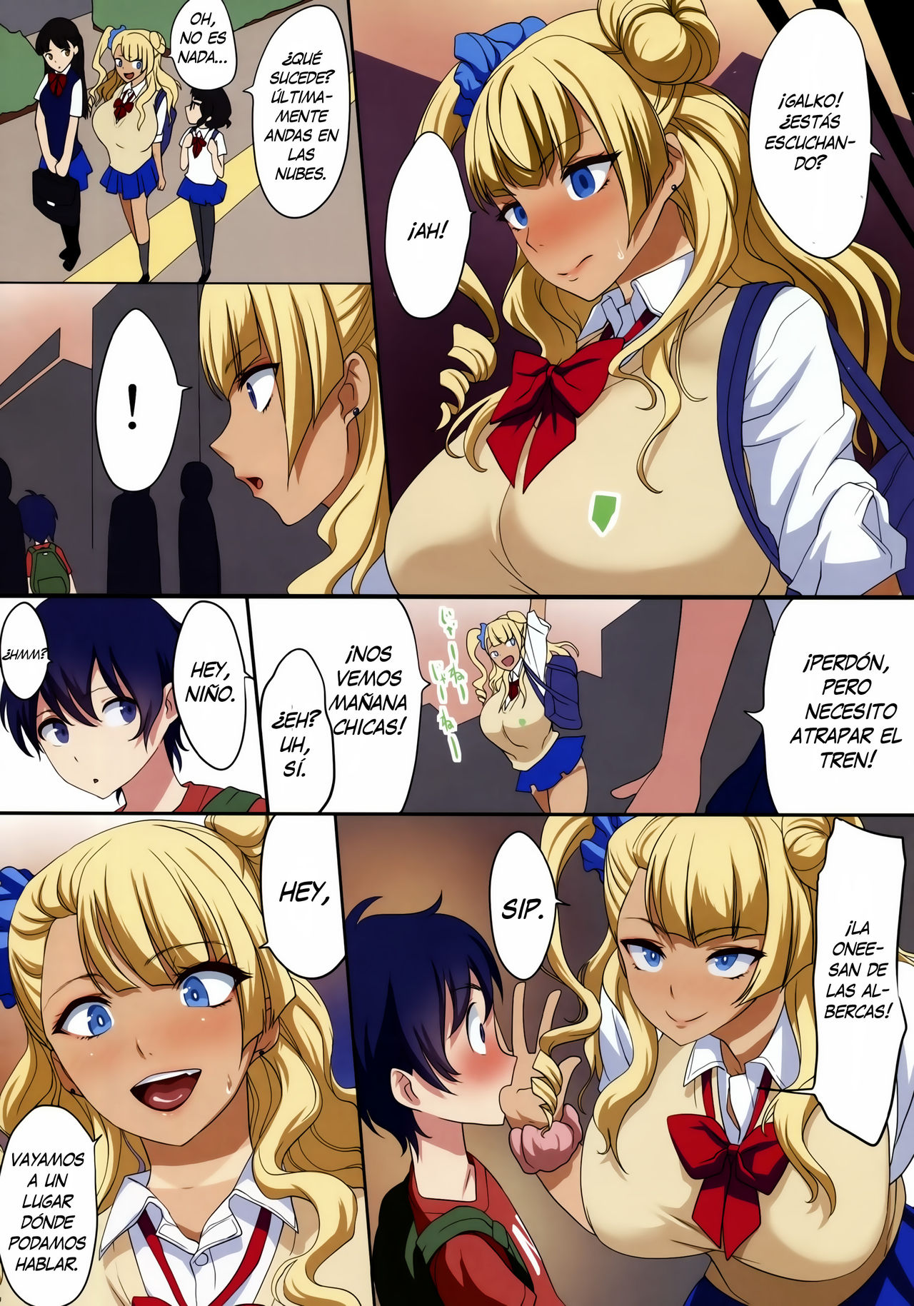 Kyonyuu Gal wa Kawaii Otokonoko ni Yowaitte Hontou desu ka? page 8 full