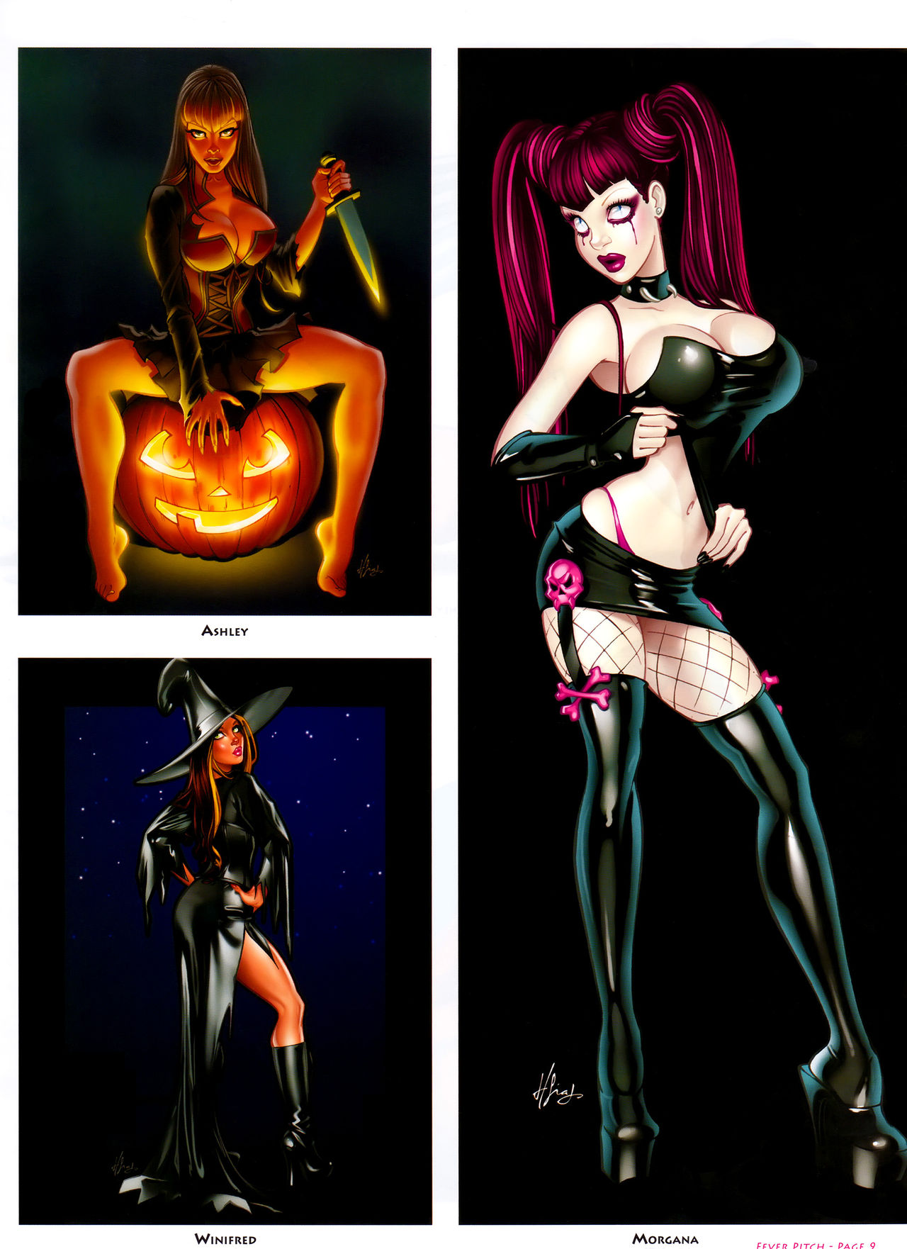 Fever Pitch, The Hot Girls of Elias Chatzoudis page 9 full