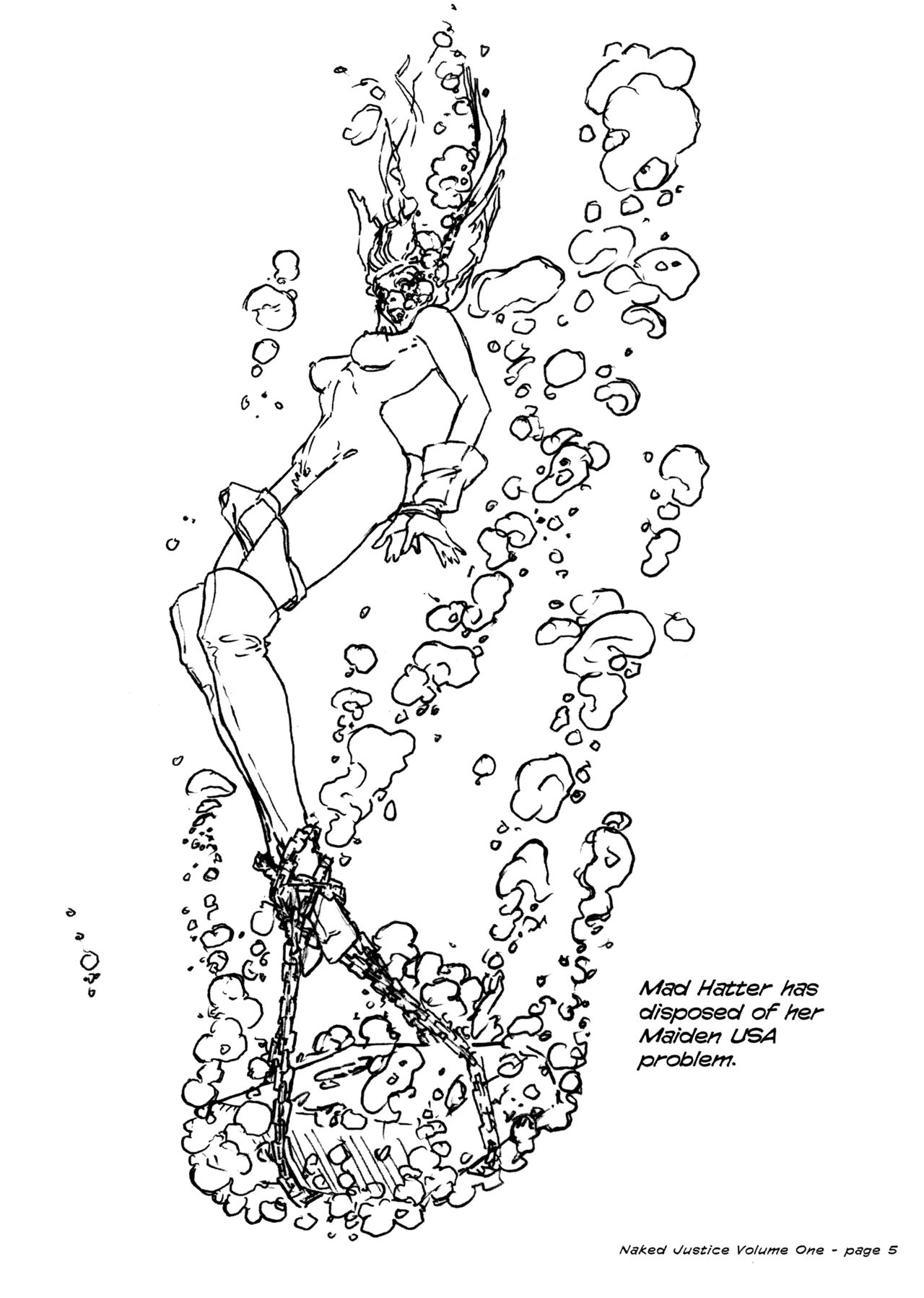 Naked Justice, The Forbidden Art of Wolf - Vol 1 page 7 full