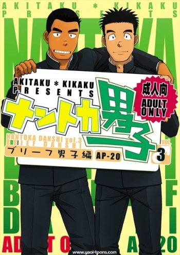 Nantoka Danshi Vol. 3 Brief Danshi cover