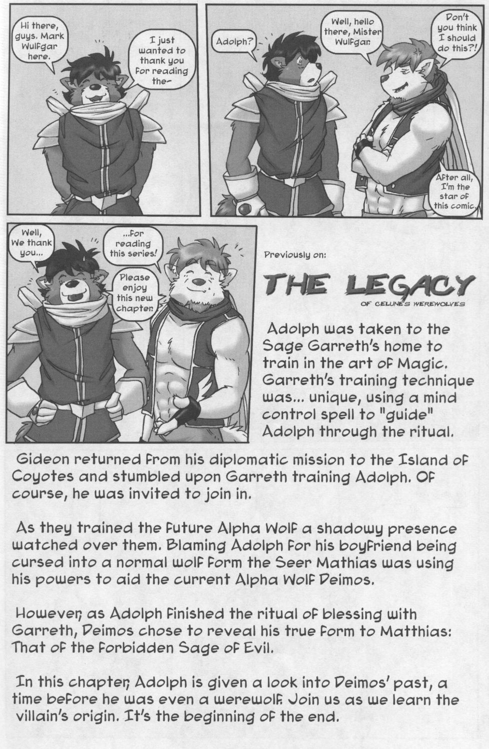 Mark Wulfgar - The Legacy of Celune's Werewolves 4 page 2 full