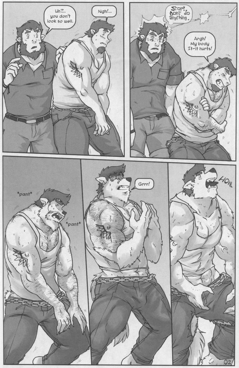 Mark Wulfgar - The Legacy of Celune's Werewolves 4 page 4 full