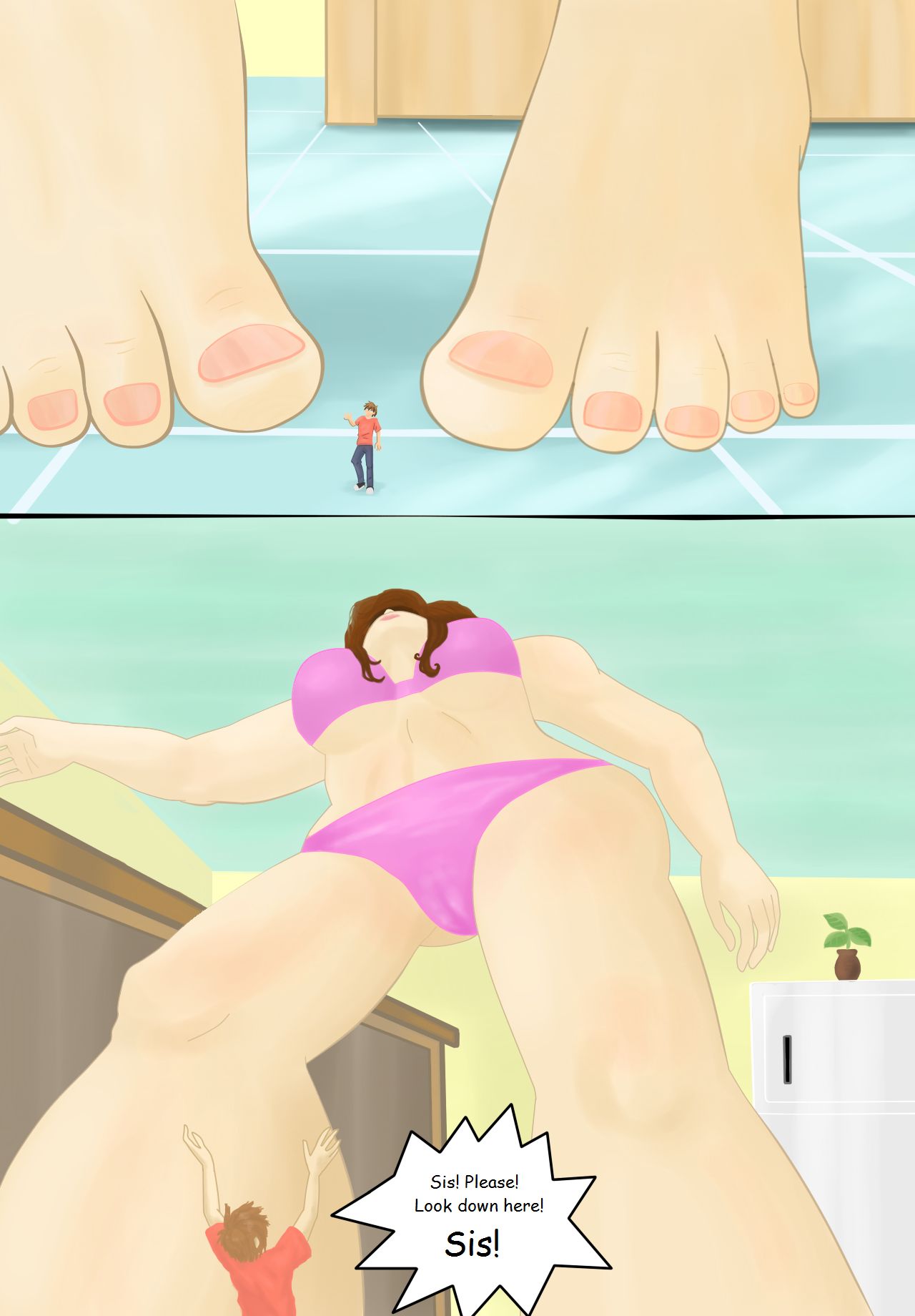 my sister the giant page 1 full