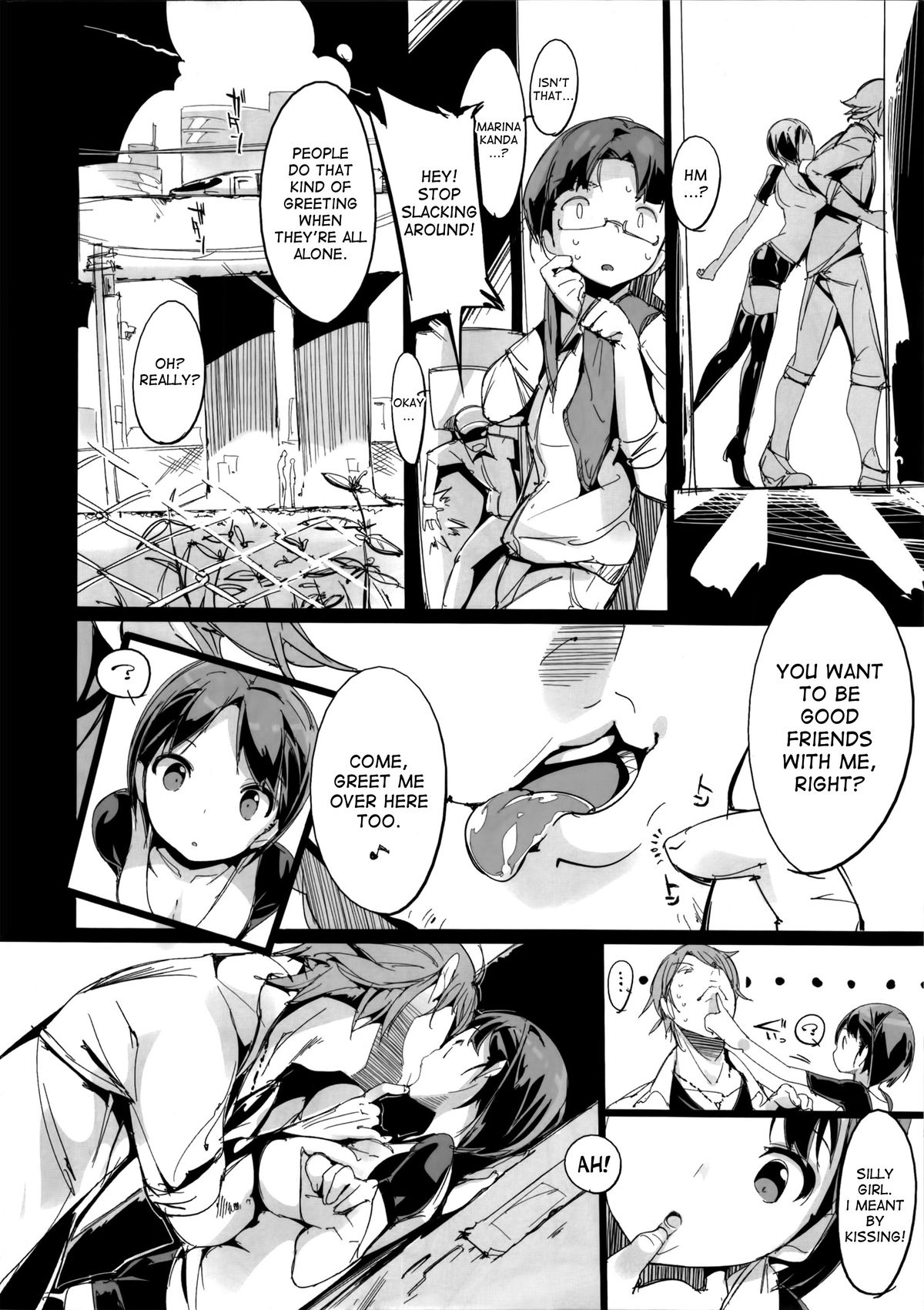 Popuni Kei Joshi Panic! page 9 full