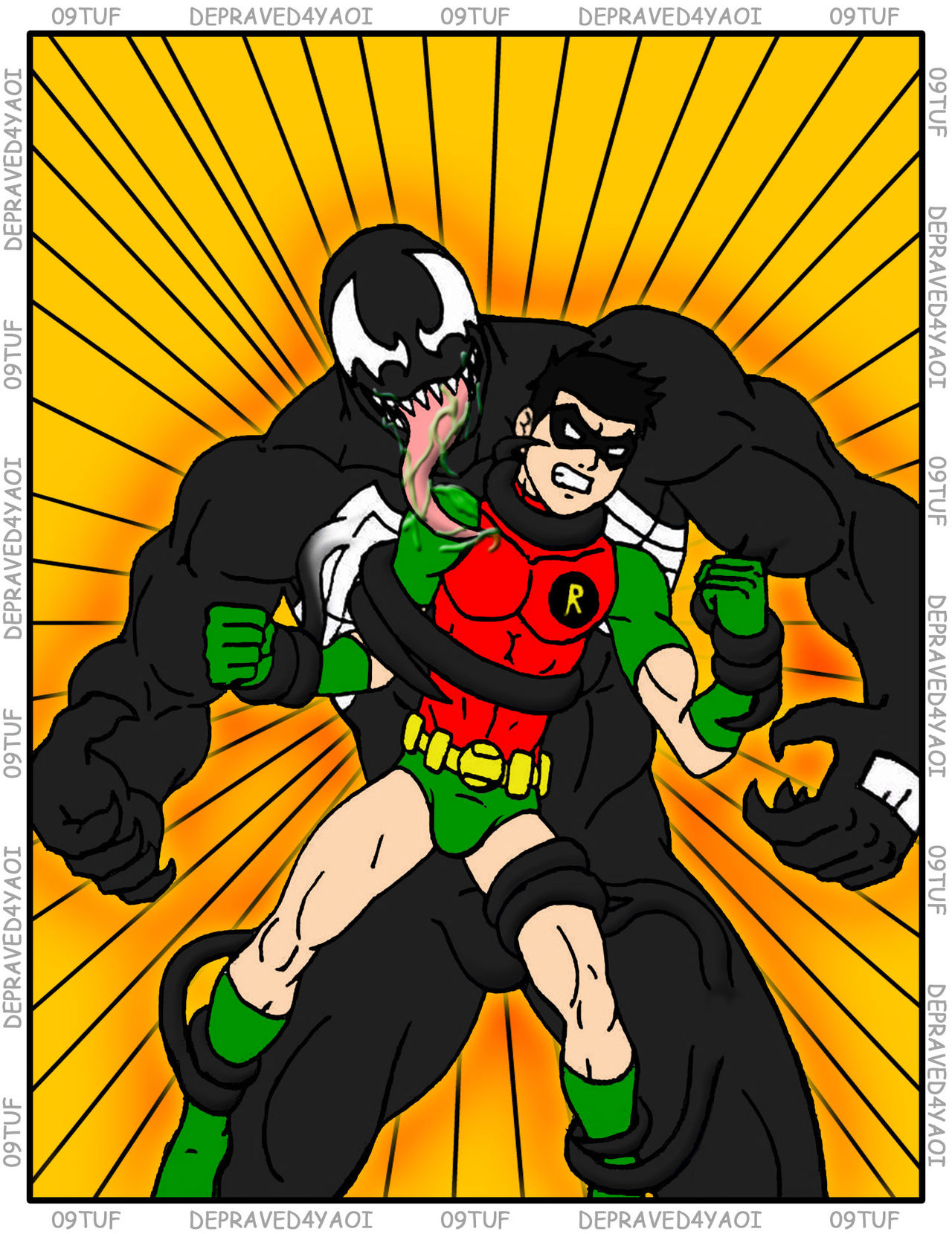 Venom Vs Robin Re-Make Preview page 4 full