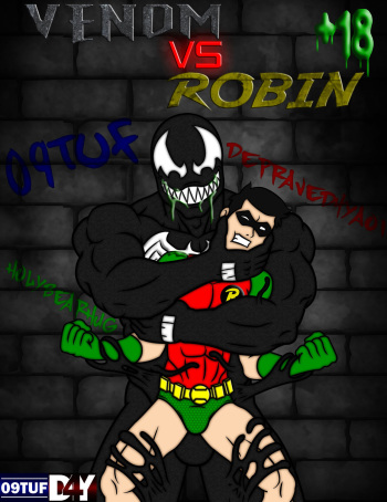 Venom Vs Robin Re-Make Preview cover