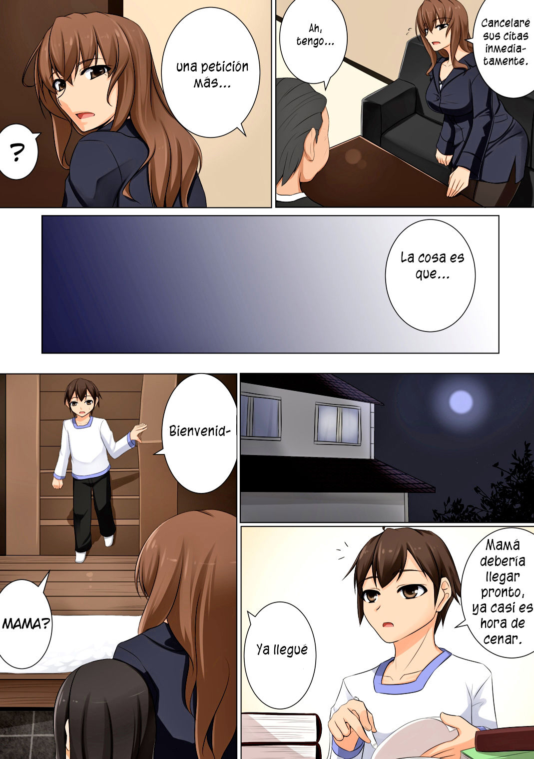 Mama ga Kakurete Seisettai ~Daisuki na Mama ga Ie de Azukatta Shachou no Kuso Musuko no Chinpo no Toriko ni Sarete ita~ page 6 full