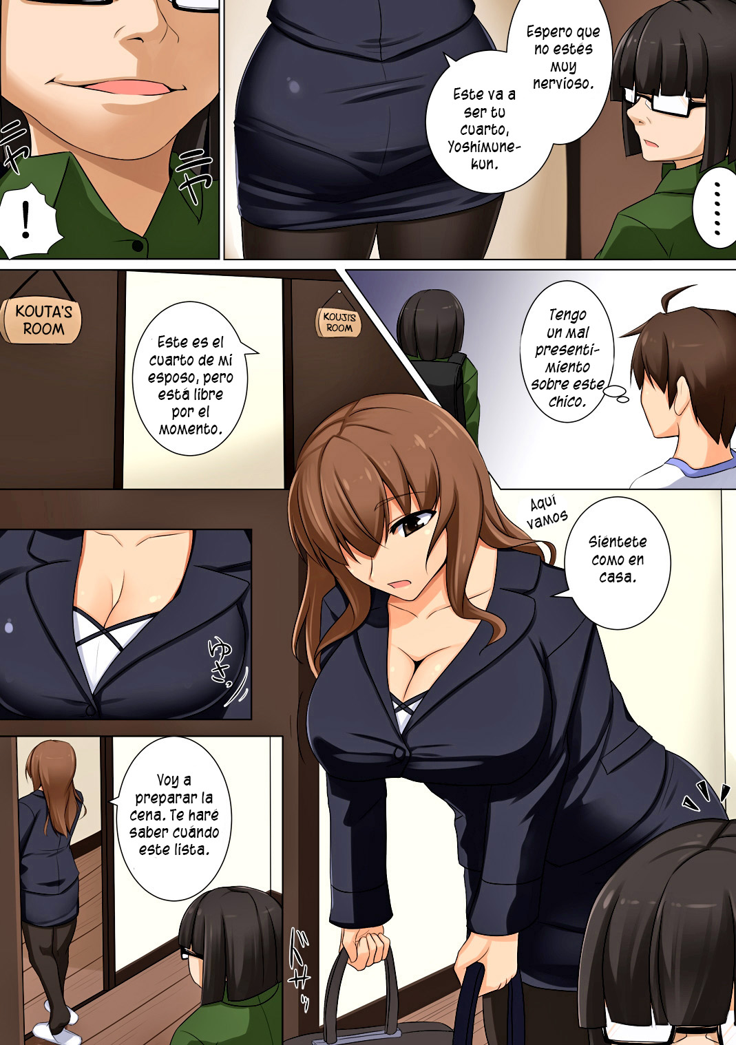 Mama ga Kakurete Seisettai ~Daisuki na Mama ga Ie de Azukatta Shachou no Kuso Musuko no Chinpo no Toriko ni Sarete ita~ page 8 full