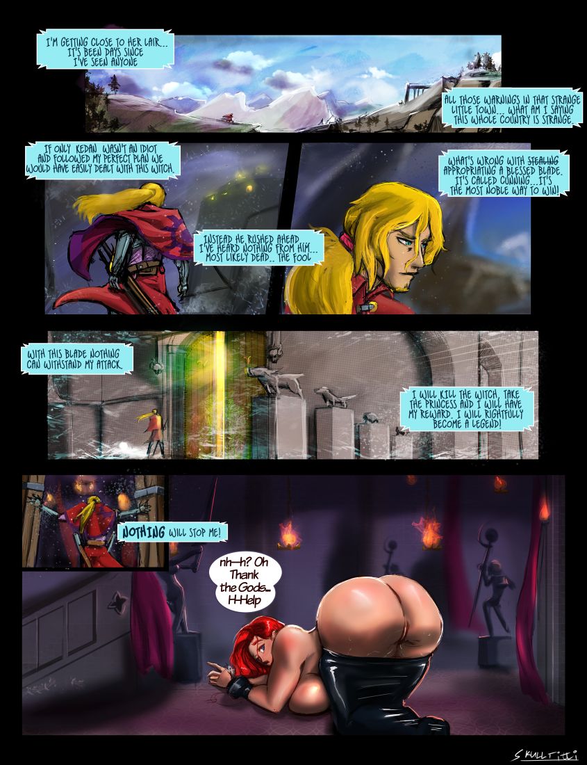 Six Knights and A Witch page 1 full