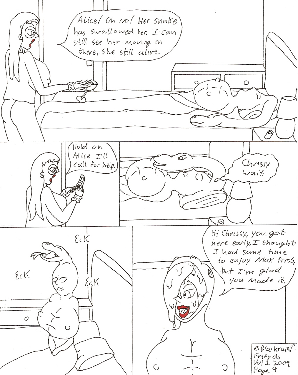 Friends comic page 4 full