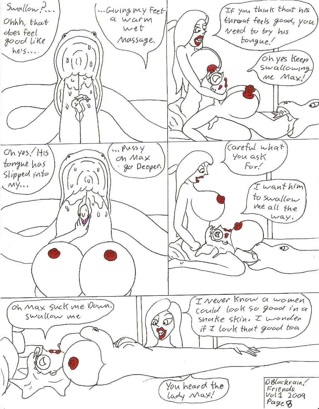 Friends comic page 8 full