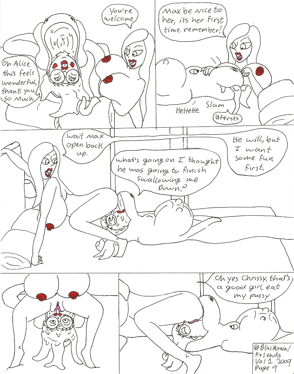 Friends comic page 9 full
