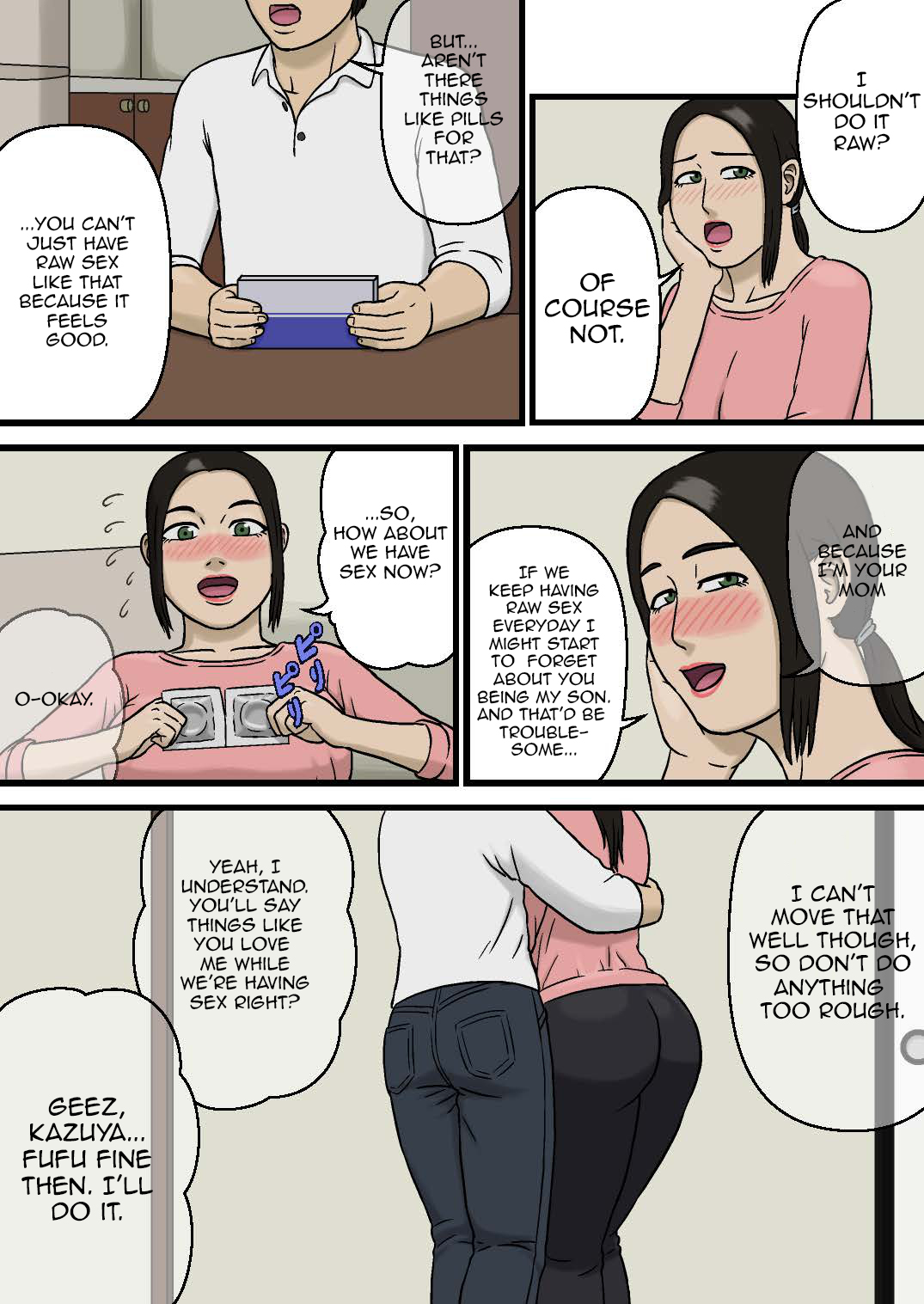 Hahaoya To Sukebe Na Musuko | A Mother And Her Perverted Son page 10 full