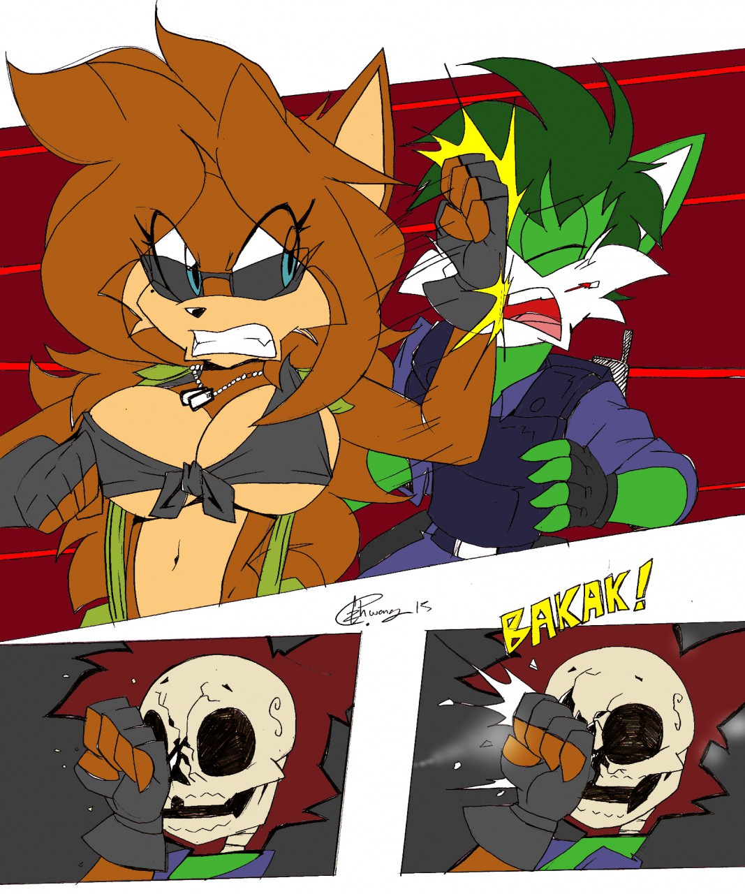 - Artist - AkatsukiShiranui-Fox page 1 full