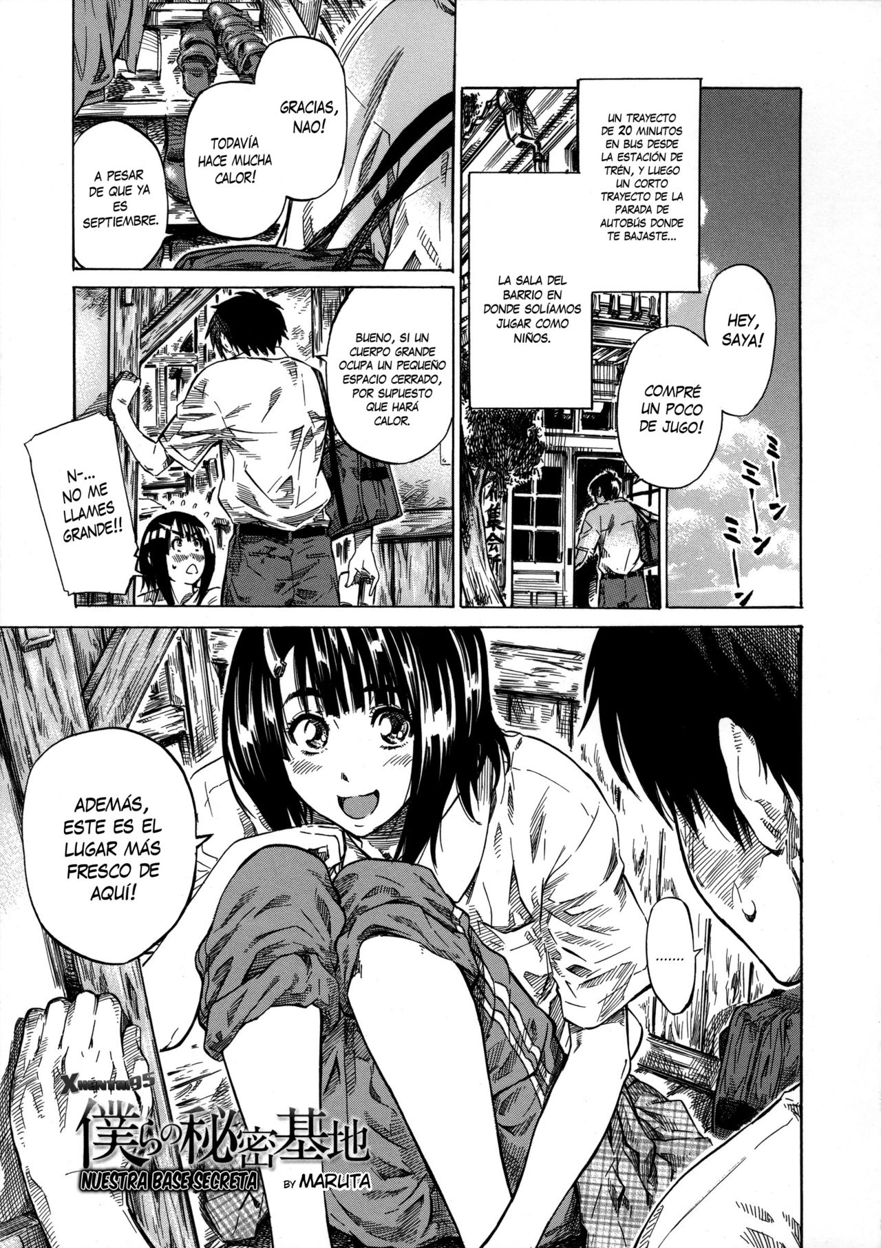 Bokura no Himitsu Kichi | Nuestra Base Secreta page 1 full