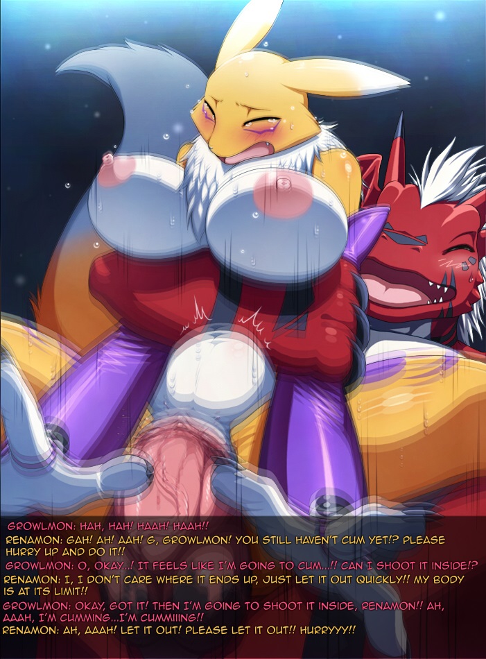 Renamon x Growlmon page 6 full