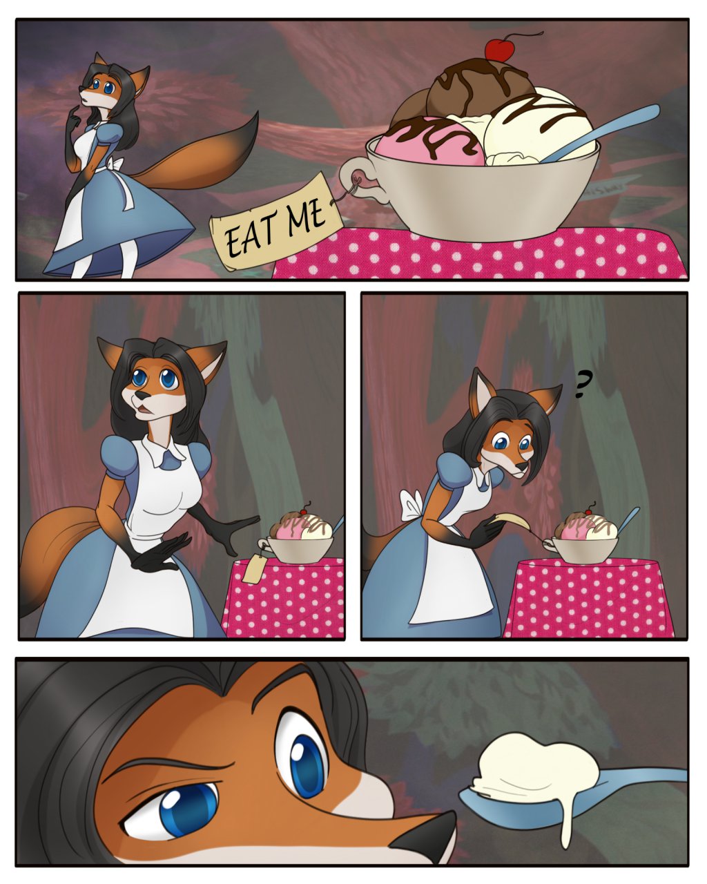 Vixen in Wonderland page 1 full