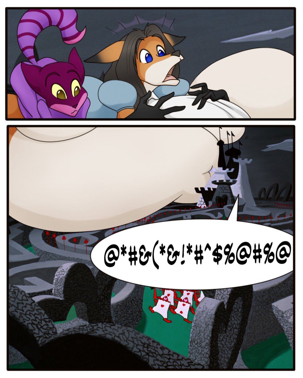 Vixen in Wonderland page 10 full
