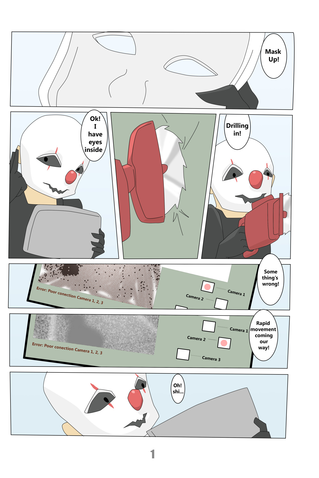Toy Chica page 1 full