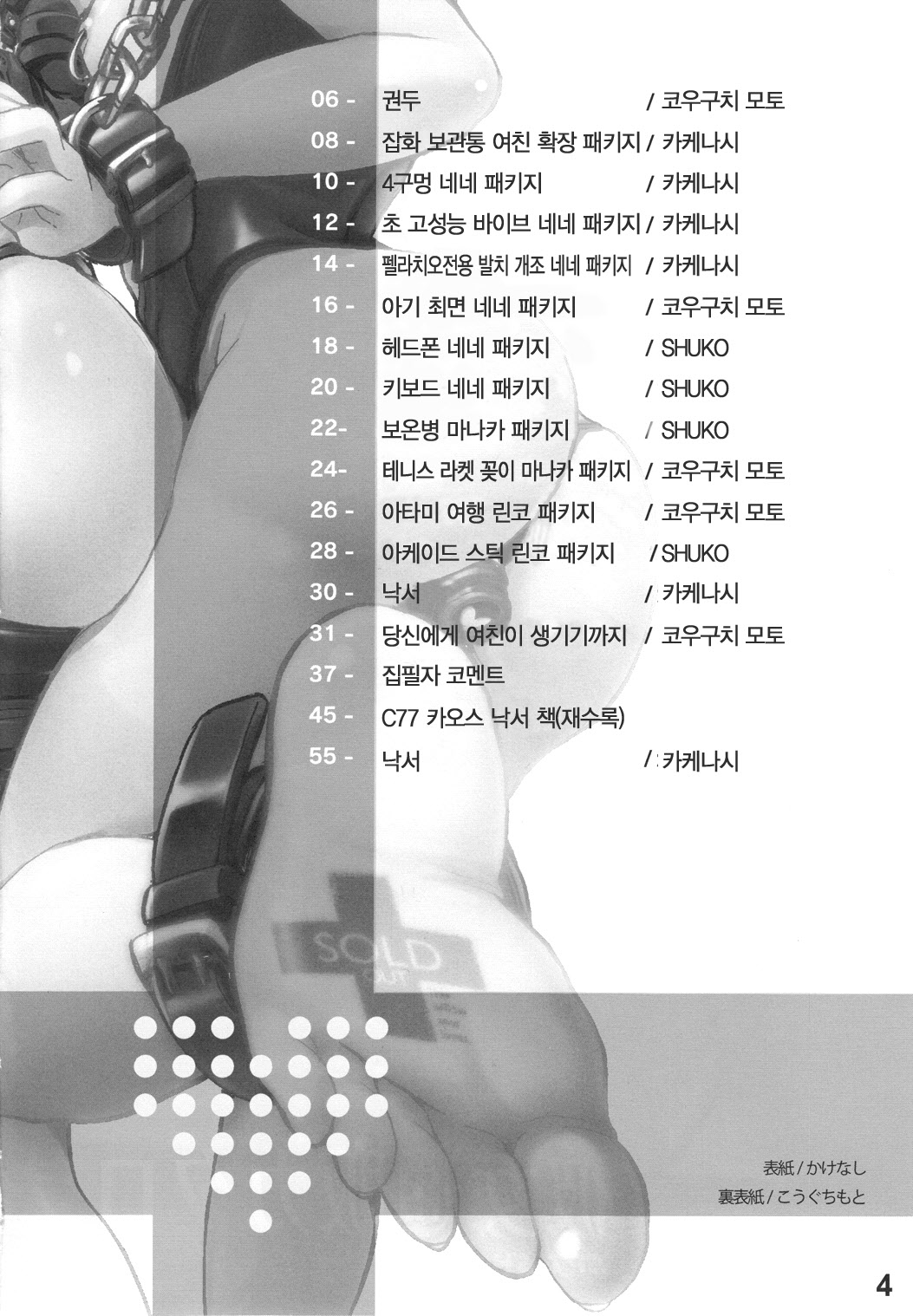 Kanojo Tsuuhan Catalogue page 5 full