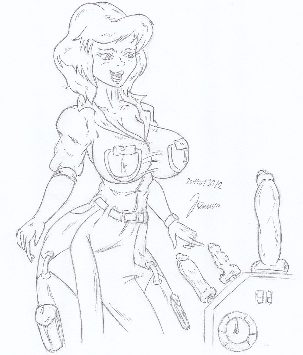 April O´Neil _ My miny _ Sketch work_1 page 8 full