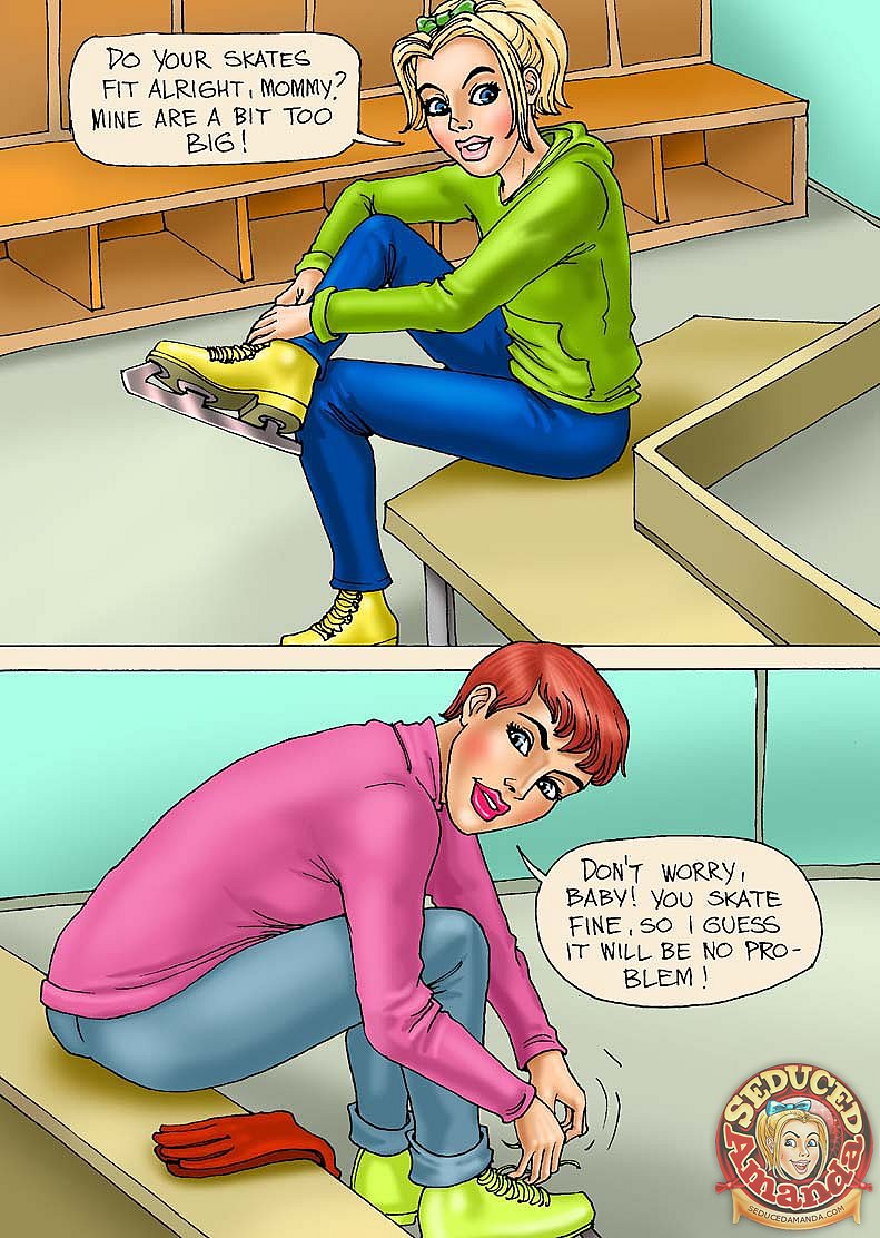 Seduced Amanda - Sexy Skateting page 2 full