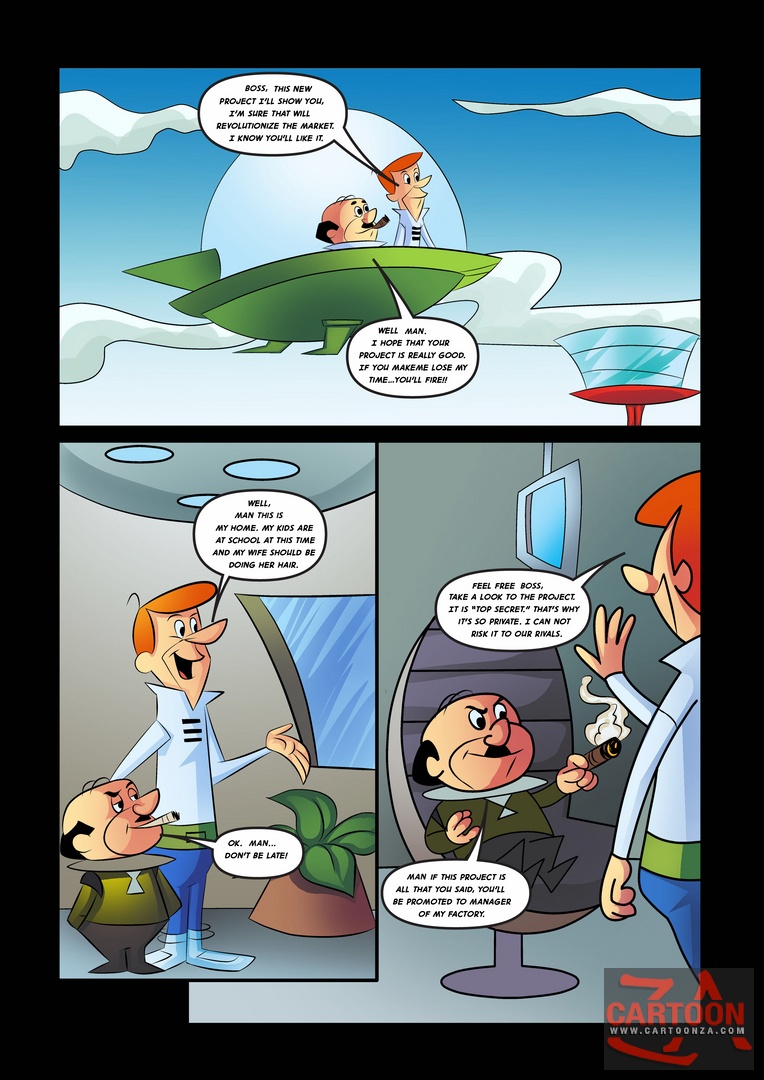 The Jetsons  COMIC 2 CARTOONZA page 1 full
