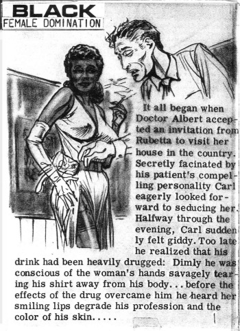 BLACK DOMINATRIX cover